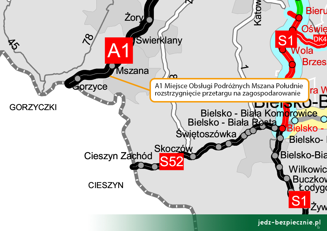 Polskie drogi - oferty na dokończenie Miejsca Obsługi Podróżnych Mszana Południe na A1